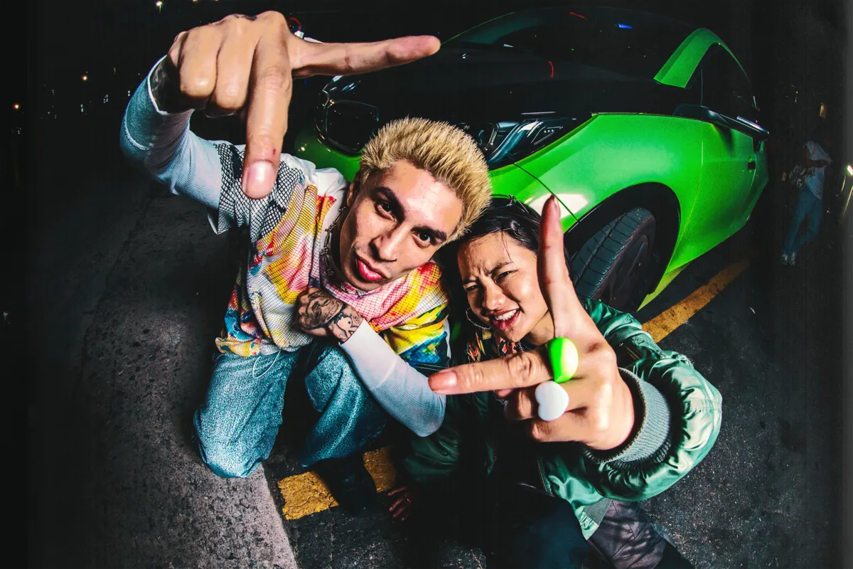KICK streamers showcasing their lifestyle and live streaming activities